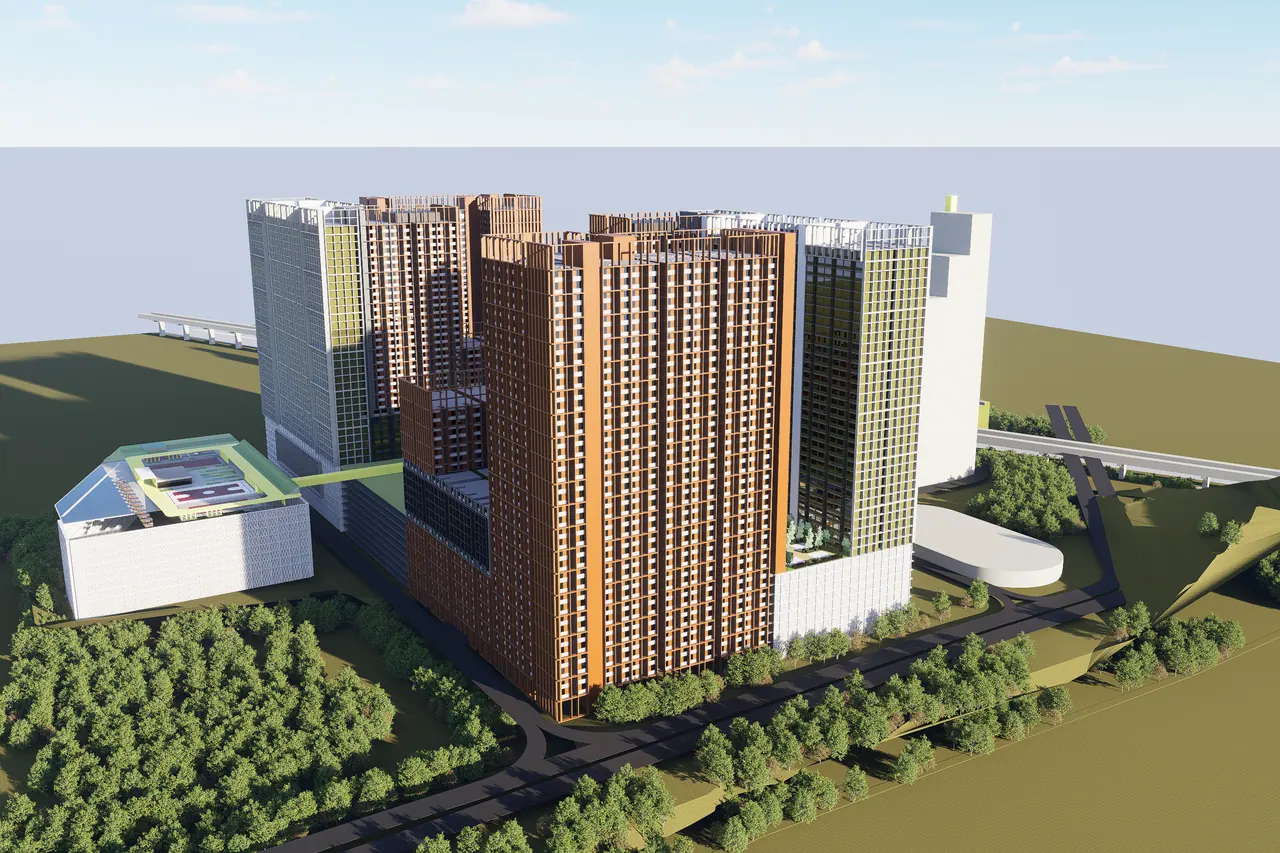 Co-Op City @ Rawang development render