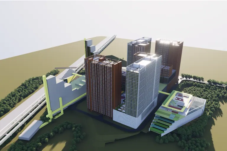 Co-Op City @ Rawang development render